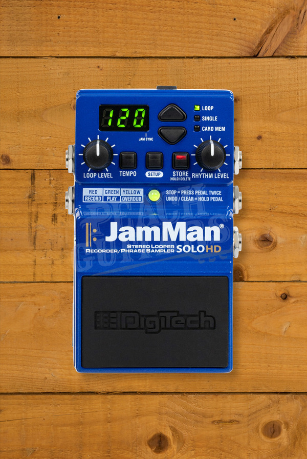 Digitech JamMan Solo HD | Compact Stereo Looper