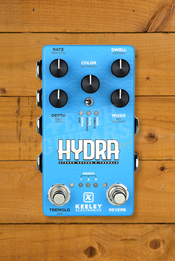 Keeley HYDRA | Stereo Reverb & Tremolo