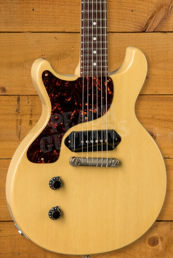 Gibson Custom 1958 Les Paul Junior Double Cut Reissue | TV Yellow - VOS *Left-Handed*