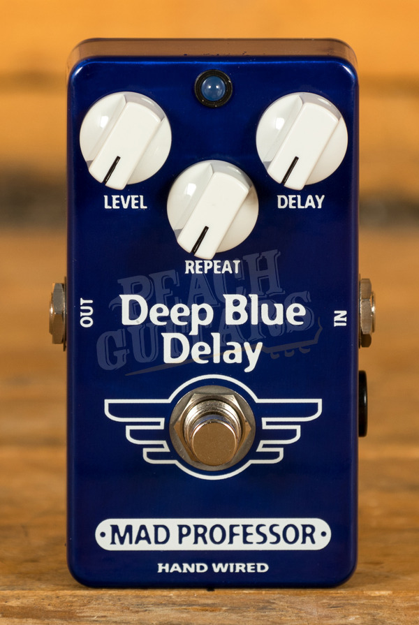 MadProfessor Deep Blue Delay Hand Wired - Peach Guitars