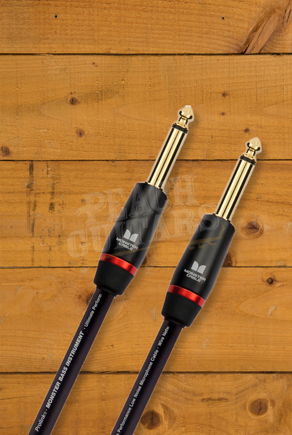 Monster Prolink Bass Guitar Cable | Straight To Straight - 21 ft