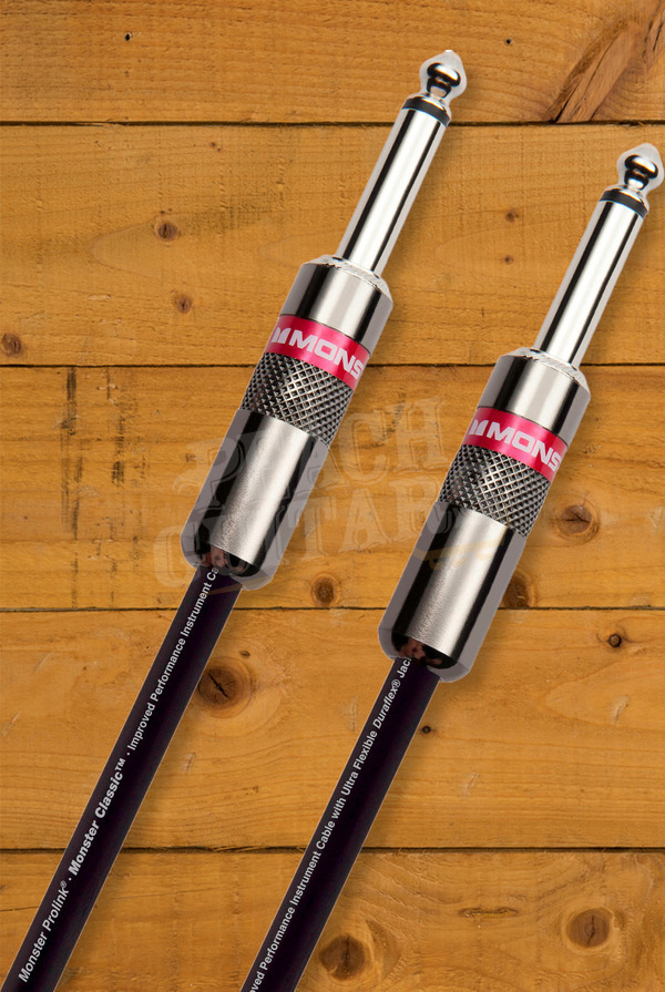 Monster Prolink Classic Guitar Cable | Straight To Straight - 21 ft