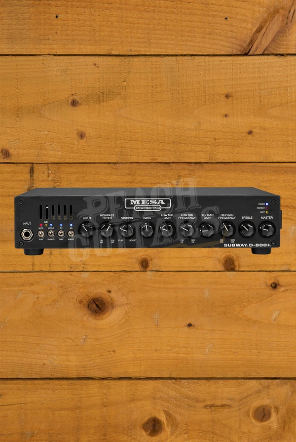 Mesa Boogie Subway D-800+ Bass Amplifier Head - 800W