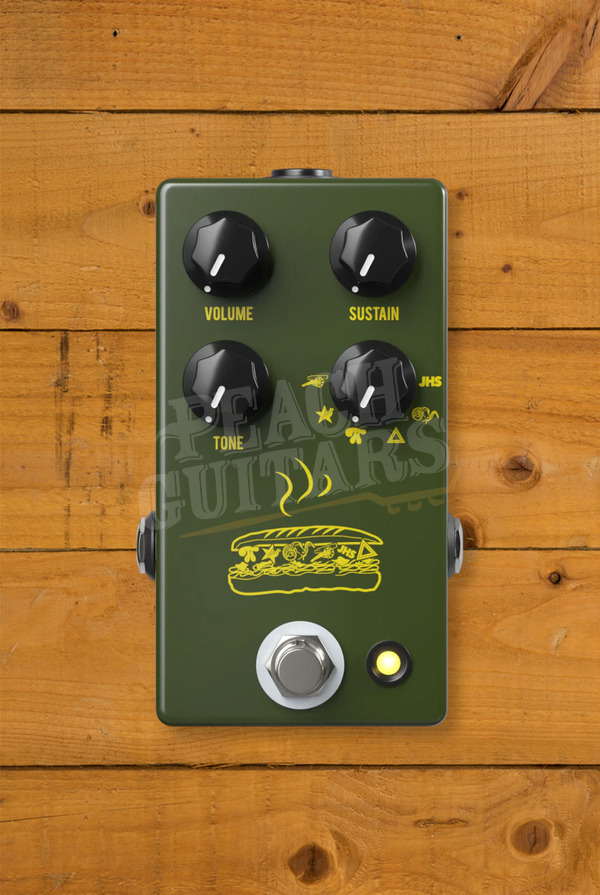 JHS Pedals Muffuletta Army Green | Distortion/Fuzz
