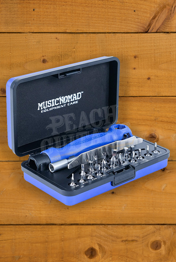 Music Nomad Premium Guitar Tech Screwdriver and Wrench Set