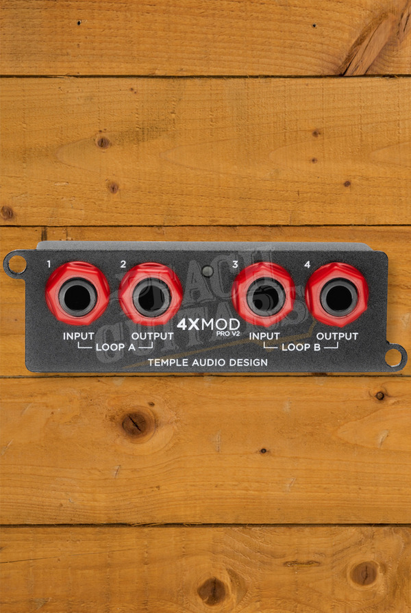 Temple Audio Modules | 4X MOD PRO V2- 4 Channel Buffer