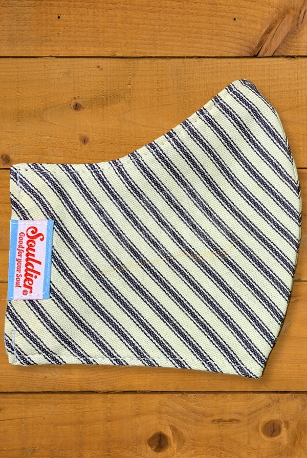 Souldier Face Mask - Pinstripe