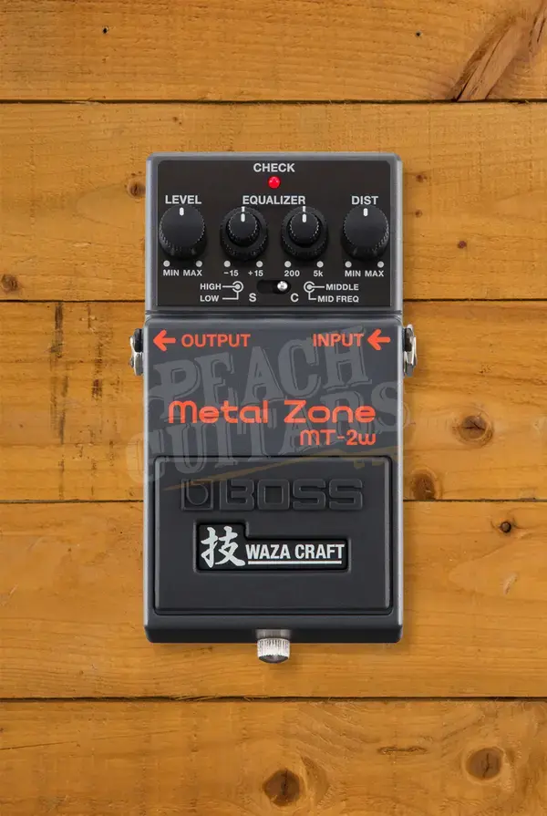 BOSS MT-2w Waza Craft Metal Zone Pedal