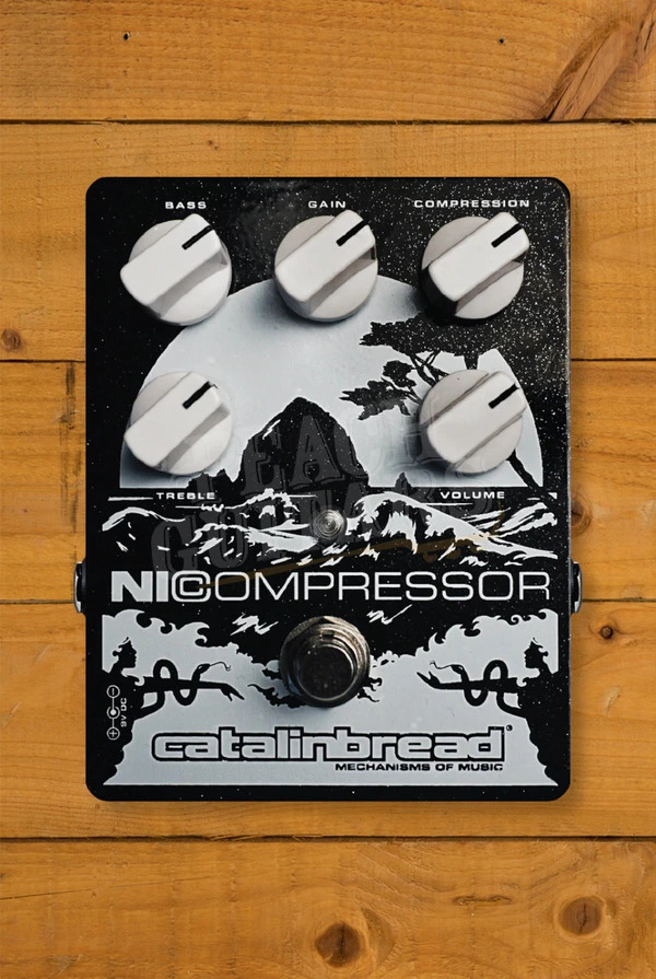 Catalinbread NiCompressor Loco Box Inspired Compressor - Silver & Black