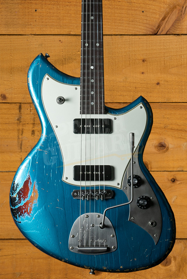 Novo Dealer Limited | Serus J - Lake Placid Blue over '64 3-Tone Sunburst