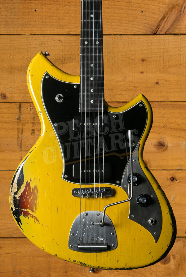 Novo Dealer Limited | Serus J - Vandalism Yellow over '64 3-Tone Sunburst