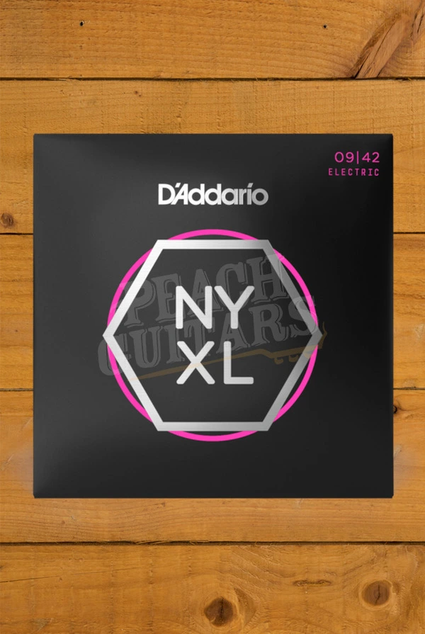 D'Addario NYXL0942 Nickel Wound Electric Guitar Strings - 9-42