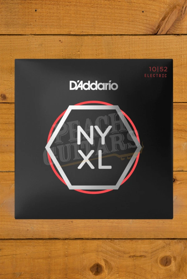 D'Addario NYXL1052 Nickel Wound Electric Guitar Strings - 10-52