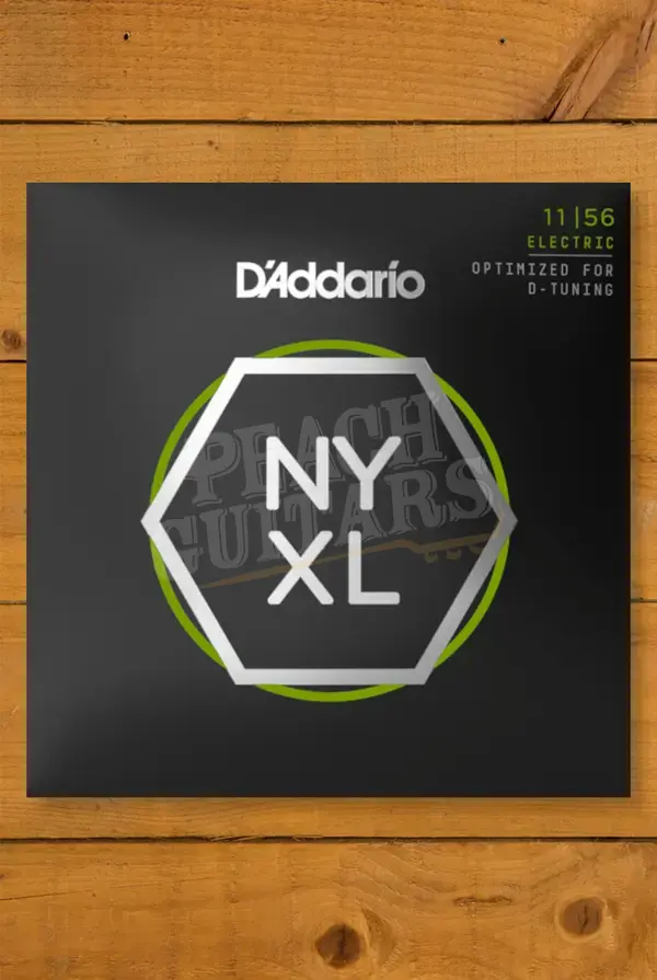 D'Addario NYXL1156 Nickel Wound Electric Guitar Strings - 11-56