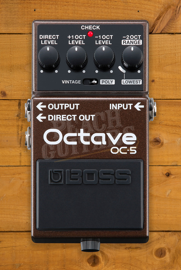 polyphonic octave pedal