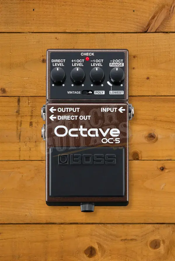 BOSS OC-5 Guitar & Bass Octave Pedal