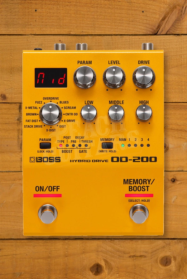 Effects > Gain > Boss OD-200 | Hybrid Drive