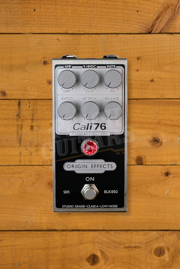 Origin Effects Compression Pedals | Cali76 Compact Deluxe - Inverted Black