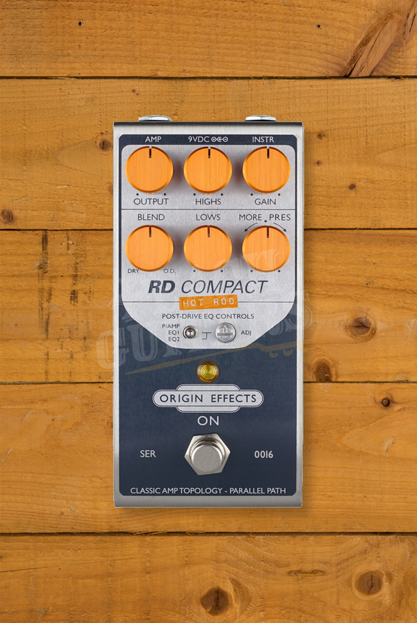 Origin Effects Overdrive Pedals | RD Compact Hot Rod
