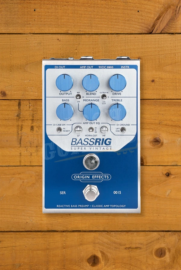 Origin Effects | BASSRIG Super Vintage