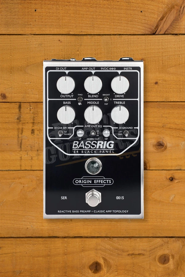 Origin Effects | BASSRIG 64 Black Panel