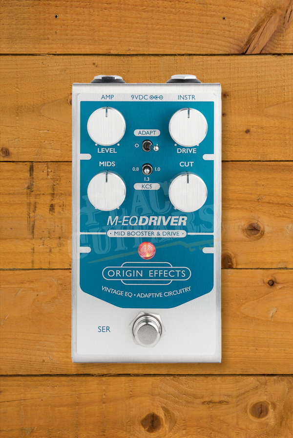 Origin Effects Overdrive Pedals | M-EQ DRIVER Mid-Booster & Drive