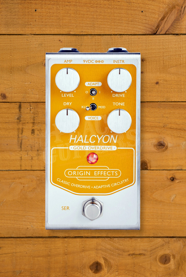 Origin Effects Overdrive Pedals | Halcyon Gold Overdrive