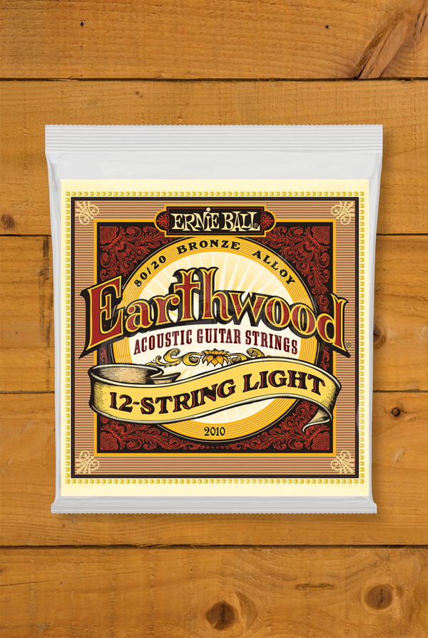 Ernie Ball Acoustic Strings | Earthwood 80/20 12-String Light 9-46