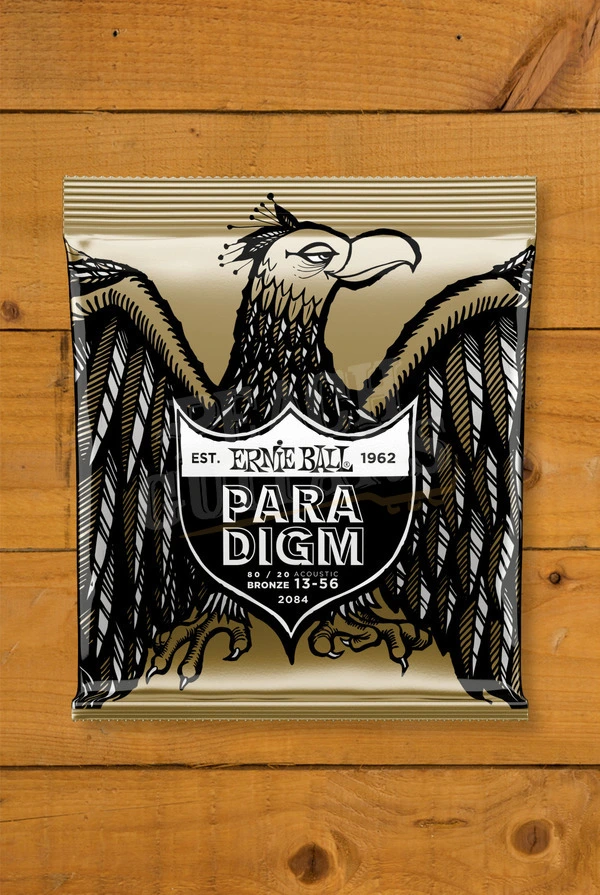 Ernie Ball Paradigm 80/20 Bronze Acoustic Guitar Strings - 13-56