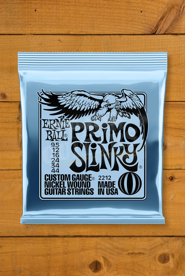 Ernie Ball Primo Slinky Nickel Wound Electric Guitar Strings - 9.5-44
