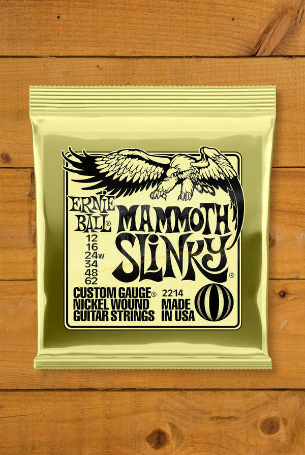 Ernie Ball Electric Strings | Mammoth Slinky 12-62