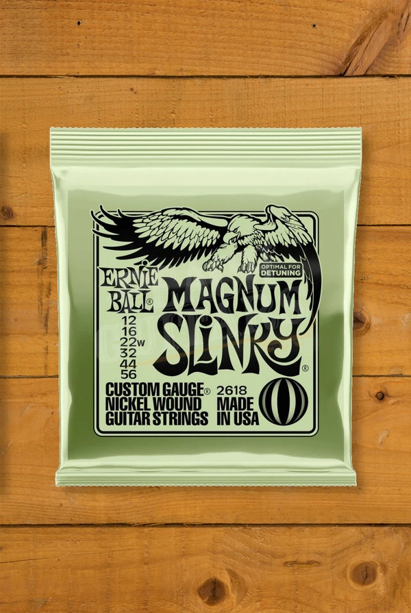 Ernie Ball Magnum Slinky Nickel Wound Electric Guitar Strings | 12-56