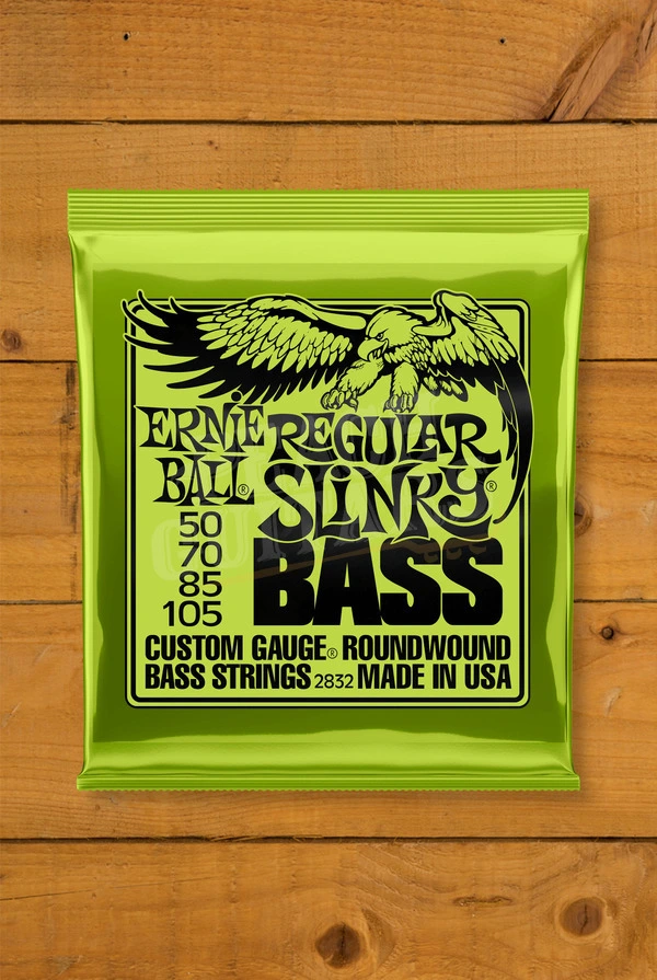Ernie Ball Regular Slinky Nickel Wound Bass Strings - Long Scale 50-105