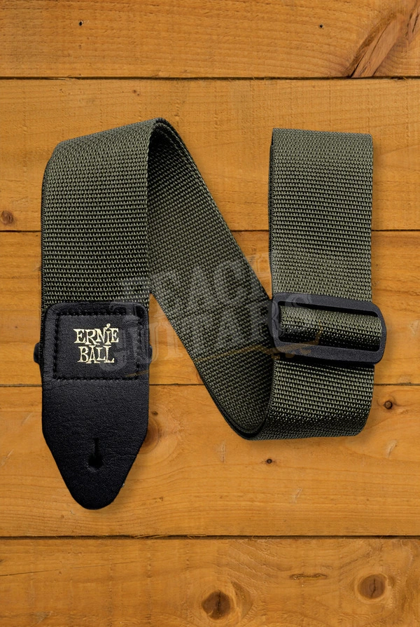 Ernie Ball Polypro Guitar Strap - Olive