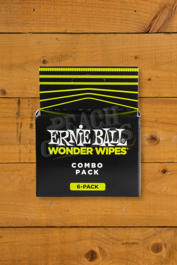 Ernie Ball Accessories | Wonder Wipes - Combo 6-Pack