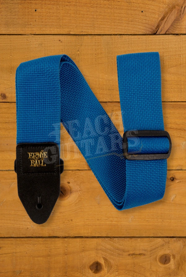 Ernie Ball Polypro Guitar Strap/Bass Strap - Pearl Blue