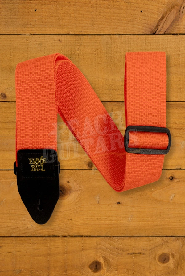 Ernie Ball Polypro Guitar Strap/Bass Strap - Orange