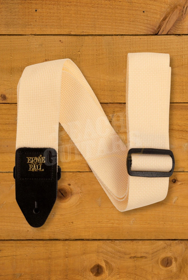 Ernie Ball Polypro Guitar Strap/Bass Strap - Cream