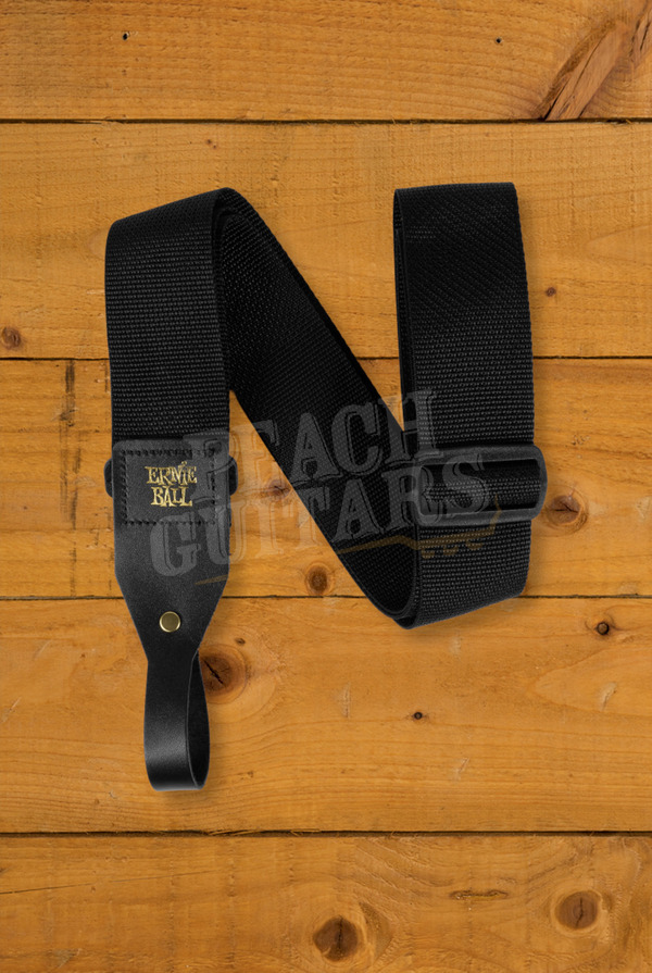 Ernie Ball Polypro Acoustic Strap | Black