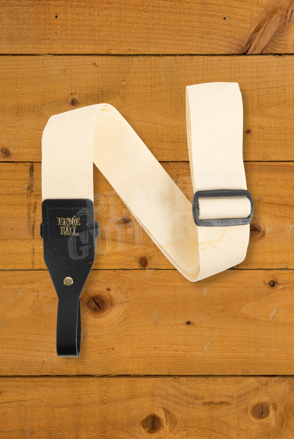 Ernie Ball Polypro Acoustic Strap | Cream