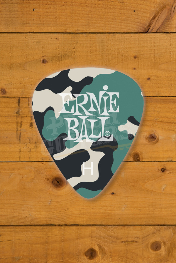 Ernie Ball Accessories | Cellulose Camouflage Heavy 0.94mm Picks - Pack Of 12
