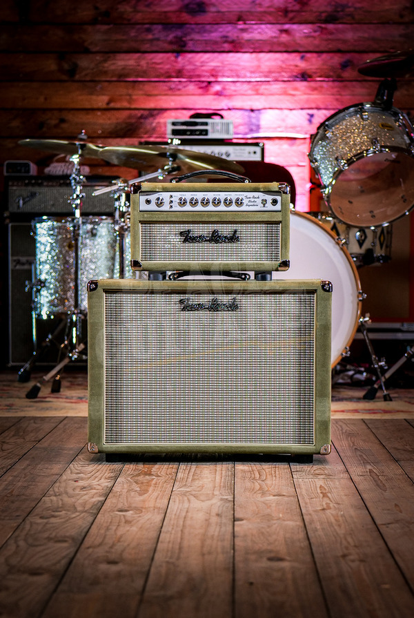 Two-Rock Studio Signature Head & 1x12 Cab - Moss Green Suede