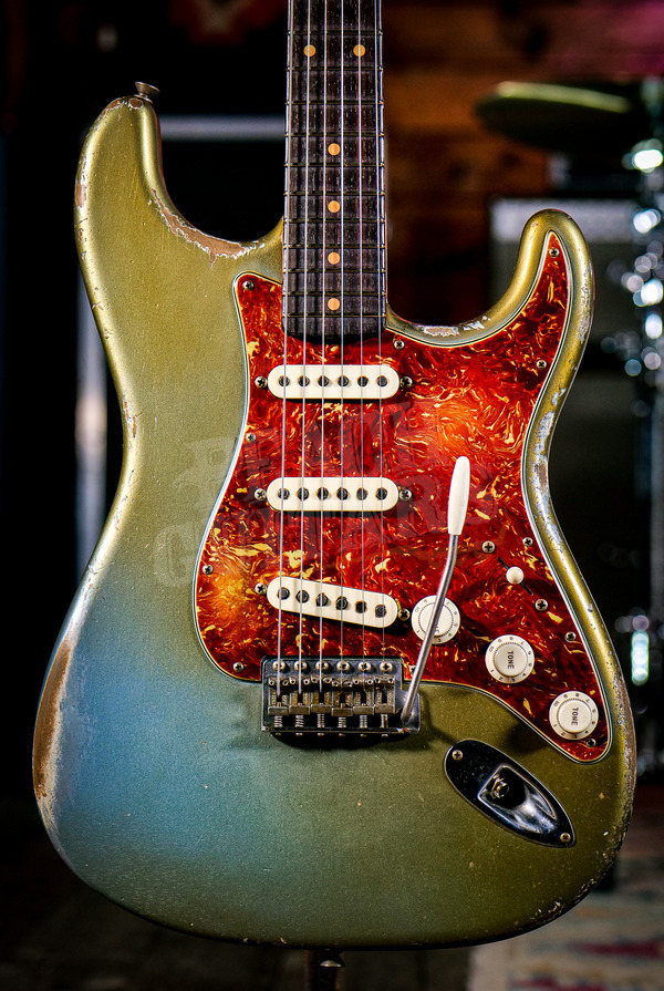 Fender Custom Shop Dale Wilson Masterbuilt 59 Stratocaster Relic Ice Blue Metallic