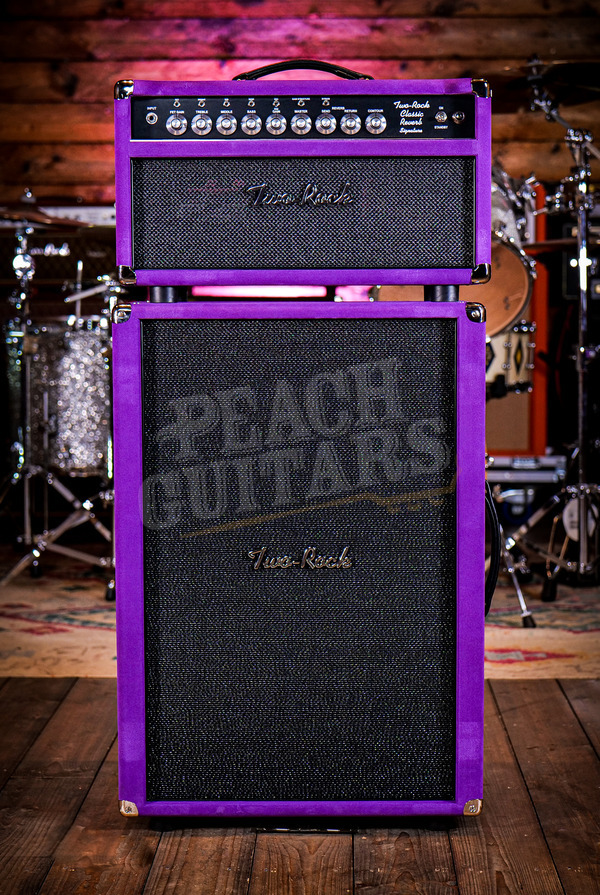 Two-Rock Classic Reverb Signature 40 Watt Head & 2x12 Cab - Purple Suede