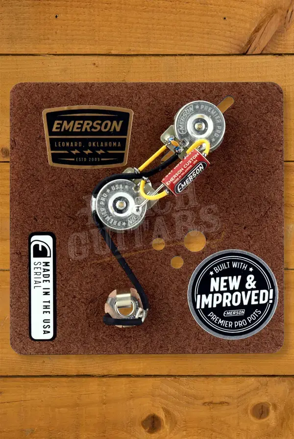 Emerson Precision Bass Prewired Kit (Standard Pickguard Mount)