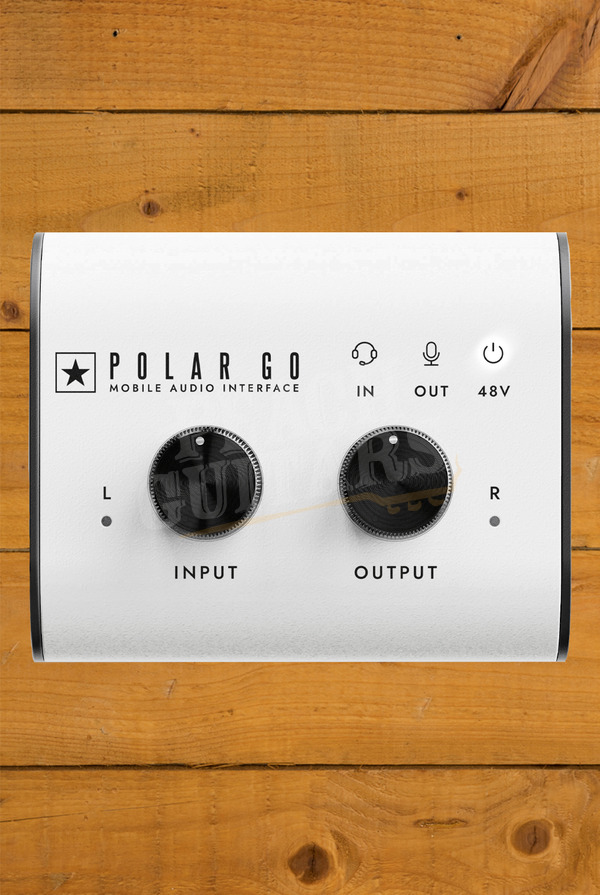 Blackstar Polar Go Portable USB Audio Interface & Recorder - Built-in Stereo Mics

