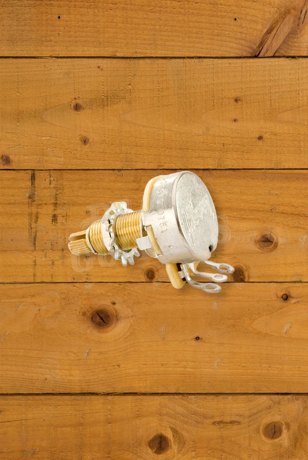 Gibson 500K Audio Taper Long Shaft Pot