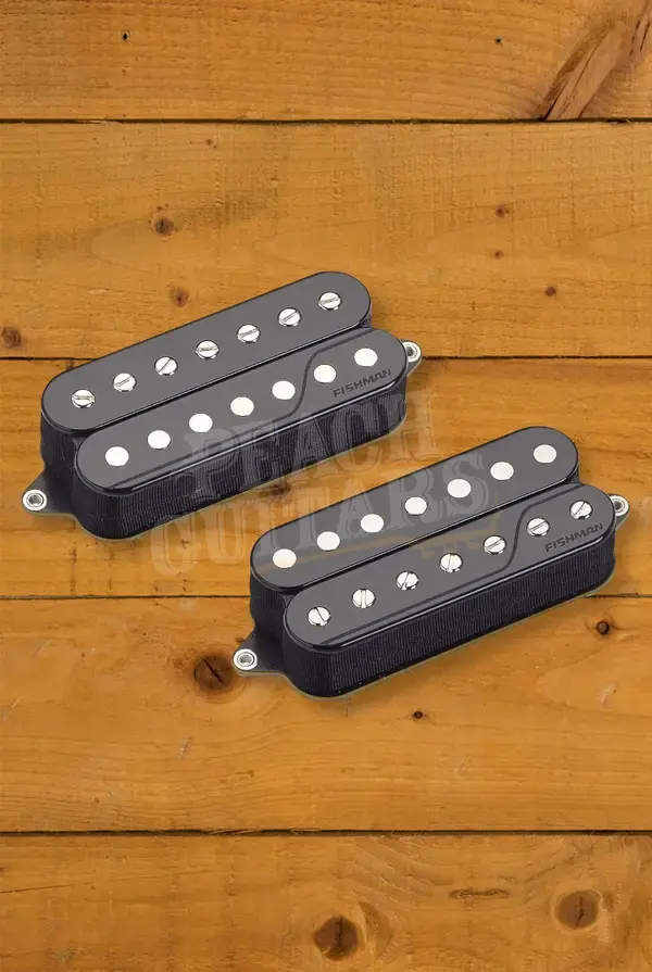 Fishman Fluence Classic 7-String Humbucker Pickups - Set Of Two - Open Core Double Black