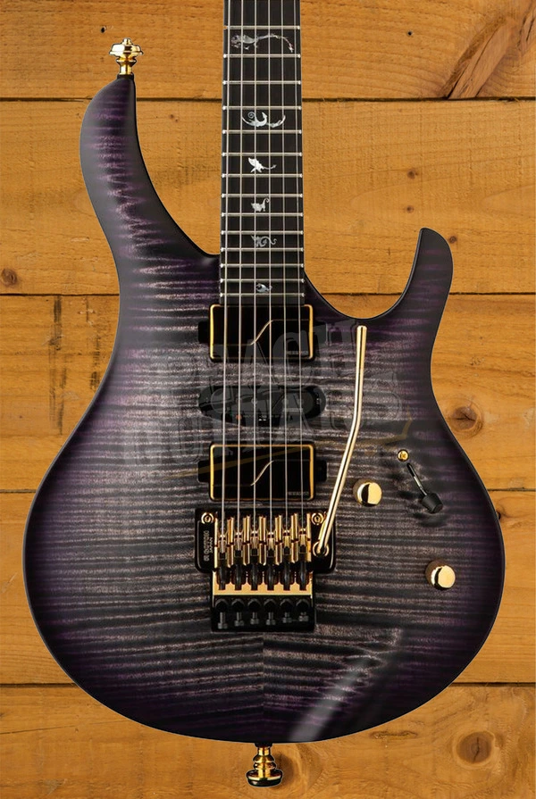 PRS Herman Li Chleo Limited Edition | Charcoal Purple Wraparound Burst