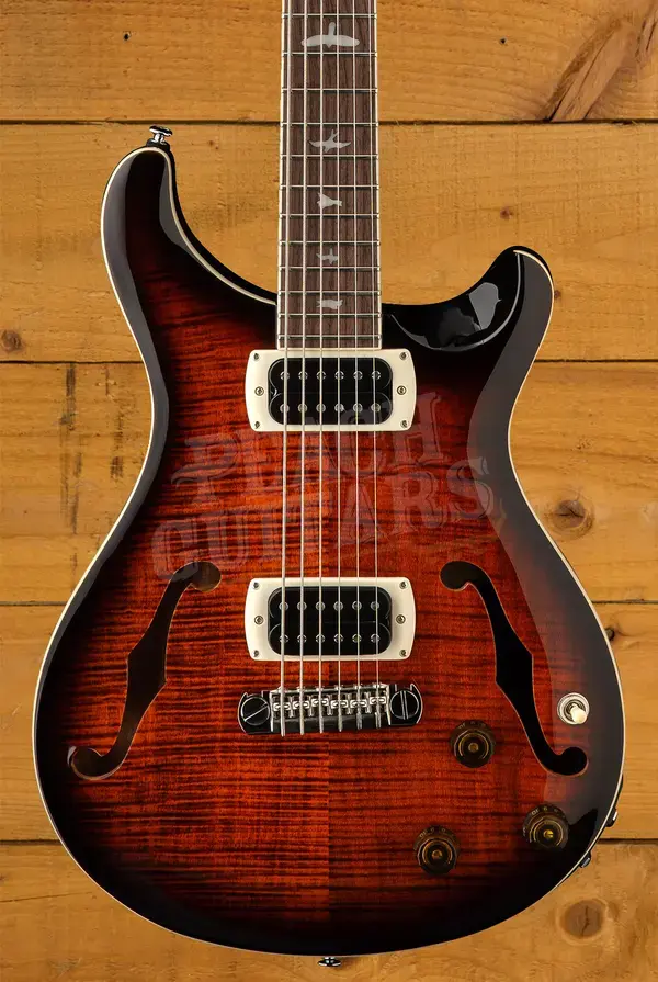 PRS SE Signature | Ed Sheeran Hollowbody I Baritone - Orange Tiger Smokeburst